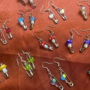 Y2K inspired earrings